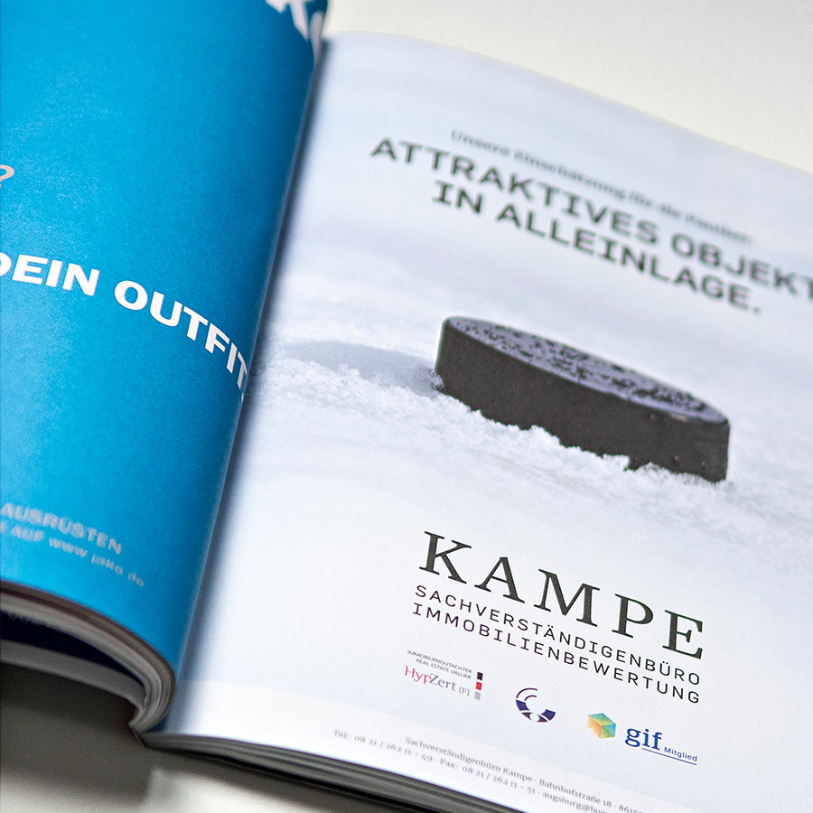 Print Kampe Werbeanzeige A4